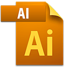Adobe illustrator file icon image